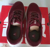 足力健老人鞋中老年轻便休闲散步鞋2431380J 女 酒红 38 实拍图