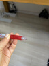 百乐（PILOT）Juice果汁笔芯按动0.38mm红色中性笔芯子弹头签字笔练字水笔替芯原装进口文具 LP2RF-8UF-R 单支 实拍图