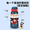 迪士尼（Disney）保温杯儿童水杯水壶学生316L不锈钢吸管直饮杯套礼盒幼儿园650m 实拍图