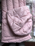 水孩儿（SOUHAIT）童装男女童轻薄羽绒服冬季新款儿童羽绒外套上衣 浅粉 700+蓬松度-充绒量90% 120 充绒量47g 实拍图