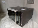 美的（Midea）微碳系列微波炉家用微烤一体机不锈钢内胆一级能效平板23升解冻解热PC23M8 实拍图
