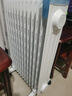 美的（Midea）【金缕衣】取暖器家用/电暖器/电暖气/加湿烘衣/13片全屋大面积取暖器/电热油汀取暖器NY2213-18GW 实拍图