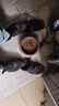 回力休闲凉鞋男款居家拖鞋户外两穿沙滩舒适透气简约HL3338黑45码 实拍图