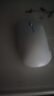 联想（Lenovo）无线蓝牙鼠标轻音鼠标 Air Handle轻音双模鼠标 便携办公鼠标 适用台式机一体机笔记本平板 白 实拍图