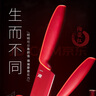 WMF福腾宝厨房刀具套装水果刀切菜刀Touch小红刀2件套-红色厨房好物 实拍图