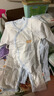 贝瑞加（Babyprints）宝宝连体衣2件装婴儿四季内衣纯棉爬服薄款哈衣柔软家居睡衣 蓝66 实拍图