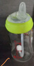 贡稚鸭嘴奶嘴适合贝亲奶瓶配件吸管带重力球适合贝亲第3代奶瓶通用 双1口鸭嘴带重力球吸管2套装【6个月-1岁半左右】 实拍图