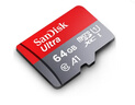 闪迪（SanDisk）64GB TF（MicroSD）内存卡 A1 U1 C10 至尊高速移动版存储卡 读速140MB/s 手机平板游戏机内存卡 实拍图