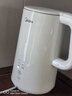美的（Midea）电水壶热水壶  大容量家用烧水壶 双层防烫不锈钢无缝内胆 大功率快速烧水多重防护 1.5L 【5段电子控温】 实拍图