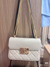 CHARLES&KEITH质感菱格链条小方钱包女包包女包生日礼物CK6-10680924 Cream奶白色 XS 实拍图