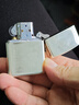 ZIPPO打火机之宝防风煤油 唐草系列唐草白银 生日礼物送男友 单机 实拍图