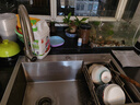 苏泊尔水槽大单槽厨房洗菜盆一体盆洗碗槽台下盆洗菜水池304不锈钢水槽 （68*45）本色手工槽-不带龙头 实拍图