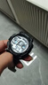 正港（ZGO）儿童电子手表男孩6-12岁只看时间学生运动手表生日礼物 305黑色 实拍图