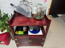 瑞呈堂（RUICHENGTANG） 实木茶水柜小茶几古典中式明清酒柜茶叶柜置物架储物收纳餐边柜 A款栗红色 无需安装60*35*75高 实拍图