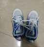 李宁龘膜男童鞋子秋季透气运动鞋学生跑步鞋网面气垫减震增高鞋子 天蓝 34 实拍图