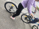 喜德盛（xds）山地自行车黑客350/旭日310 X6铝合金车架21速变速机械碟刹 旭日310象牙白15.5寸 实拍图