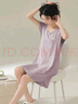 浪莎睡裙女薄款莫代尔冰丝短袖女士睡衣大码宽松休闲舒适家居服 实拍图