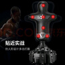 爱倍健（AIBEIJIAN） 拳击沙袋立式吸盘不倒翁沙包散打泰拳训练武术搏击健身器材家用 1.8黑人形【橡胶减震大钻石桶】 实拍图