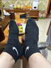 耐克（NIKE）男袜女袜 25新款训练透气短中长袜快干休闲跑步健身运动nike袜子 SX7677-010/黑色/三双装/中袜 S/22-24厘米/34-38码 实拍图