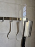 海立304不锈钢30601-6免打孔厨房墙壁挂钩连排粘钩浴室卫生间衣服帽钩 实拍图