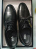 海澜之家HLA皮鞋男士商务休闲系带德比正装鞋子男H135/H171 黑色40 实拍图