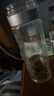 宅轻松 泡茶杯男女士茶水分离水杯一键开盖双层玻璃杯车载耐高温杯银色 实拍图