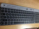 罗技（Logitech） K580 无线蓝牙键盘 超薄键盘 安静办公学生手机支架键鼠套装平板电脑办公键鼠套装 毕业高考礼物 K580 星空灰+M750黑(中小手多设备套装) 实拍图
