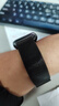 臣颂（CHENSONG）适用华为手环band/7表带米兰尼斯磁吸金属表带通用华为手环7nfc版个性潮透气腕带替换带黑色 实拍图
