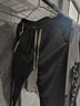 顶峰保罗（Dingfengbaoluo）裤子男士垂感直筒休闲长裤宽松春夏季阔腿运动2356深灰2XL 实拍图