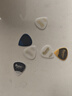 IBANEZ依班娜电吉他拨片 日产PA16HSG速弹防滑磨砂PA16XSG电贝斯 套装 PA16XRG 1.2mm 三张 实拍图