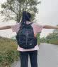361°旅行包可折叠大容量轻量化书包背包男女运动双肩包防水户外登山包 黑色 实拍图