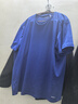 迪卡侬速干t恤男夏季半袖宽松透气海洋蓝3XL-4391377 实拍图