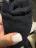 橙棉100%纯棉堆堆袜子女款春秋款中筒无骨月子袜冬季配勃肯鞋灰色长袜 【5双装-女堆堆袜】组合3 均码 实拍图