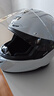GSB摩托车头盔冬季防冻保暖男女盔3C电动车摩托车通勤竞速头盔gsb361 珍珠白配透明镜片+顺丰快递 XXL（建议58-59头围） 实拍图