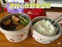 COOKSS保温饭盒小学生304不锈钢保温桶上班族可微波炉大容量带盖便当盒 实拍图