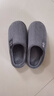 洁丽雅家居棉拖鞋男士2025新款家用秋冬季室内保暖大码抗菌防臭拖鞋女冬 深灰 【99%抗菌 二代升级】 40-41 【适合39-40码】 实拍图