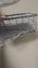 厨房置物架免打孔水槽置物架抹布架水池沥水架百洁布收纳架海绵架 工厂直发 【实心加粗防锈】银河灰+带杆 实拍图