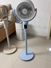 美的（Midea）【变频轻音】空气循环扇家用遥控电风扇四季净化扇轻音落地扇99%抑菌桌面小风扇大风力风扇GDG24ZR 实拍图
