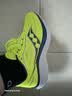 SAUCONY菁华15跑鞋男轻量缓震透气专业运动训练运动鞋Kinvara 15 荧光绿兰220 42 实拍图