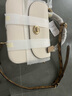 COACH蔻驰女包奢侈品女士大牌包包手提单肩斜挎包 皮革白色C1560IMCAH 实拍图