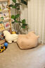 儿童沙发小熊房间阅读角儿童宝宝可爱懒人小沙发座椅 儿童款-小熊棕-羊羔绒 实拍图