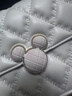 迪士尼（DISNEY）正品女包联名包包女款2025年斜挎包轻奢小众实用生日礼物女生女士 经典小香风-白色 实拍图