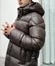 高梵黑金鹅绒服先锋5.0五格男士羽绒服休闲潮流面包服 鎏金5号 XL 实拍图
