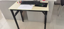 全品屋 可折叠桌电脑桌台式卧室简易书桌学习写字桌办公弹簧桌子长条桌 单层长80CM*宽40CM*74CM 实拍图