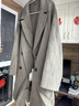 海澜之家（HLA）大衣男款轻商务经典平驳领纯羊毛外套男冬季 卡其06 L 175/92A 推荐137~150斤 实拍图