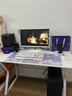 汤能优品电脑桌台式家用电竞游戏桌简约卧室书桌办公学习桌学生写字小桌子 暖白120*60-单桌【二代加粗腿】# 实拍图