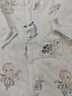 爆款幼儿连体衣夹棉薄棉长袖哈衣宝宝保暖爬服婴儿衣服秋冬新款 40g薄棉-深海精灵 80cm 实拍图