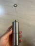 CLITON 电动打奶泡器咖啡奶泡机家用牛奶打泡器不锈钢手持搅拌打蛋器 实拍图