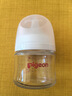 贝亲【新生儿第一个奶瓶】玻璃奶瓶宽口径奶瓶80ml SS号奶嘴 0月+ 实拍图