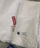  不怕头油大白枕 A类抗菌纤维柔软颈椎枕家用枕头枕芯 低枕 一对 实拍图